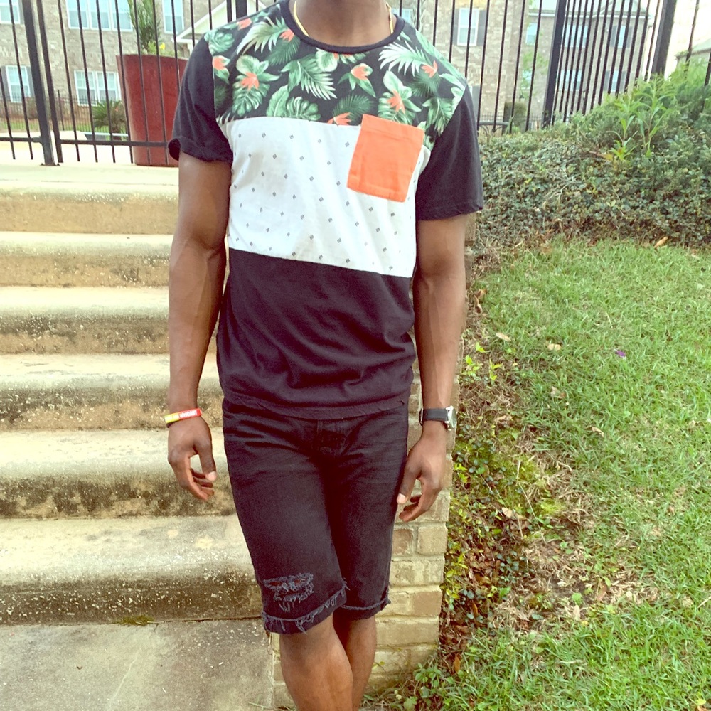 Large Carbon tee